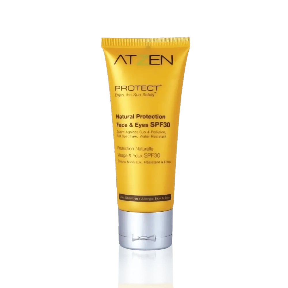 a50002-product-only-clear-cut-2500x2500-min ATZEN PROTECT Natural Protection Face and Eyes SPF30 - Image 1