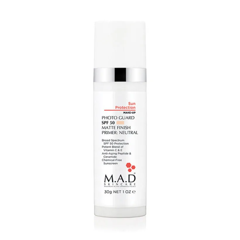 PHOTO-GUARD-SPF-50-MATTE-FINISH-PRIMER-NEUTRAL-1-820x820 Photo Guard SPF 50 Matte Finish Primer Neutral - Image 1