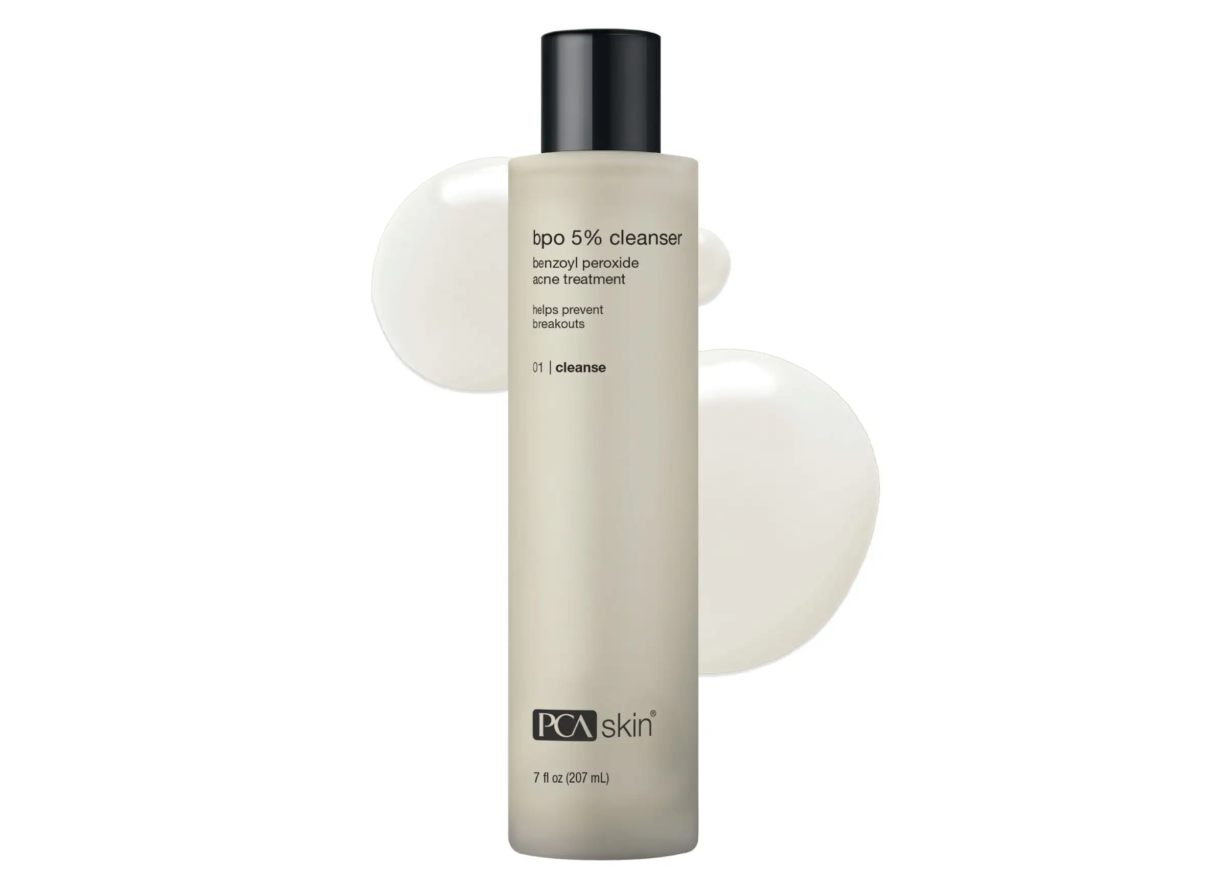 21170AndSwatch-2400x1740-8c5f92f2-30cd-4e43-81d1-57794cff57bd PCA Skin BPO 5% Cleanser - Image 1