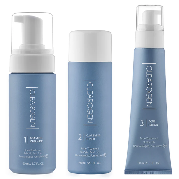 30DaySSKit_013124_1_dd4ef32c-1565-451c-b544-9864030b0327 Clearogen Sensitive Skin Acne Clearing 3 Step Treatment with Salicylic Acid - Image 11