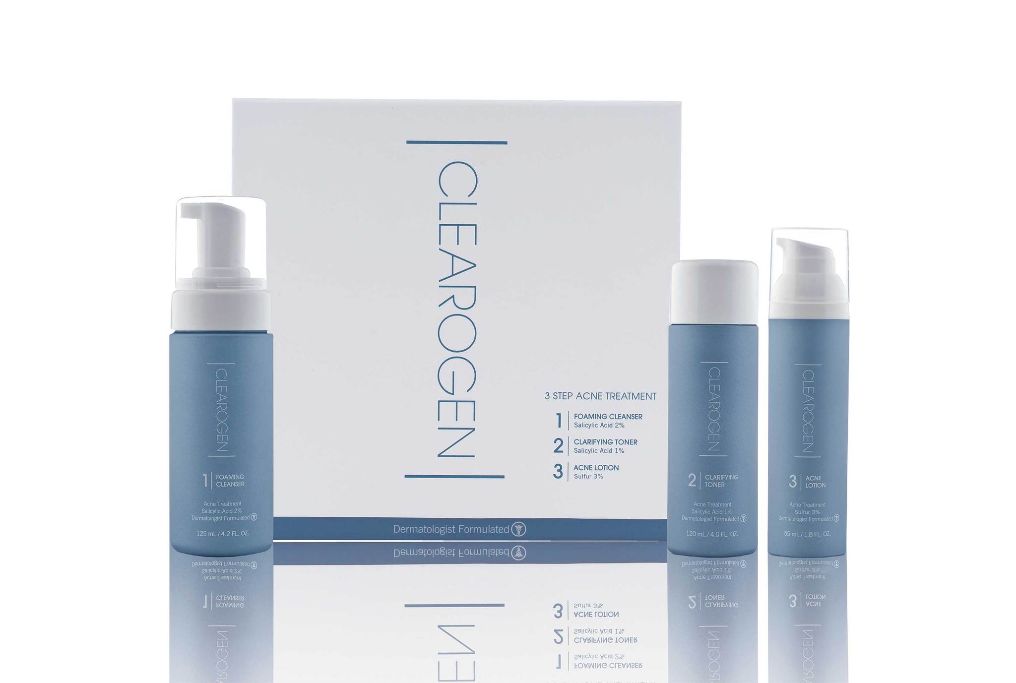 Clearogen Treatment Set for Sensitive Skin (4 Supply) Beauty-Addict.com