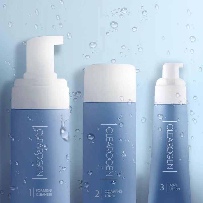 IMG_4337_d35d5ad8-18f9-4beb-8f2a-f080870dc434 Clearogen Sensitive Skin Acne Clearing 3 Step Treatment with Salicylic Acid - Image 2