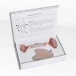 Osmosis Skincare Rose Quartz Facial Roller Gua Sha Set - Image 2