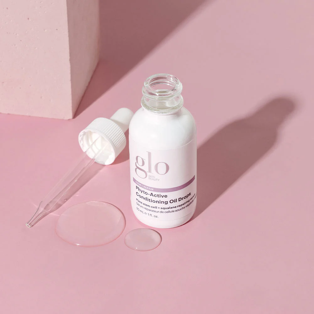 phyto-active-conditioning-oil-drops-stylized Glo Skincare Phyto-Active Conditioning Oil Drops - Image 2