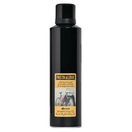 Softening shaving gel