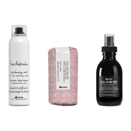 Low-maintenance Textured Hair Set