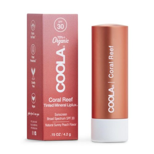 Coola Mineral Liplux® Organic Tinted Lip Balm Sunscreen Spf 30 Beauty