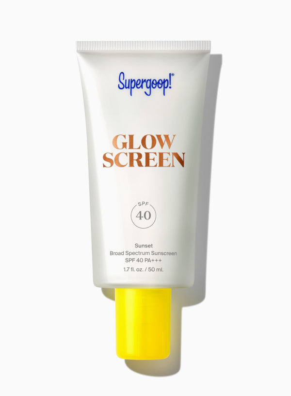 Glowscreen-Sunset-50ml-Img1-2f386e3f-4946-40e4-910b-a5e368b131c4 Supergoop! Glowscreen SPF 40 - Image 1