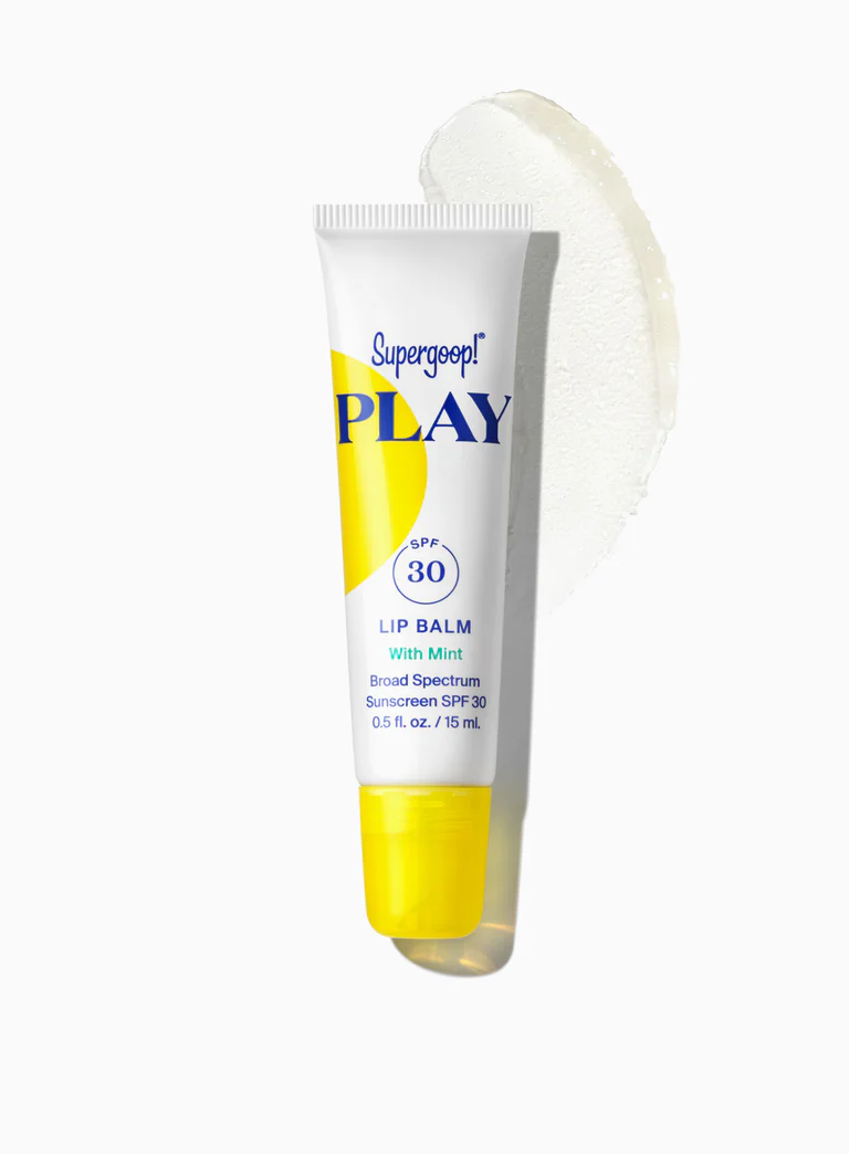 PlayLipBalm_Mint_Img1_new Supergoop! PLAY Lip Balm SPF 30 - Image 1