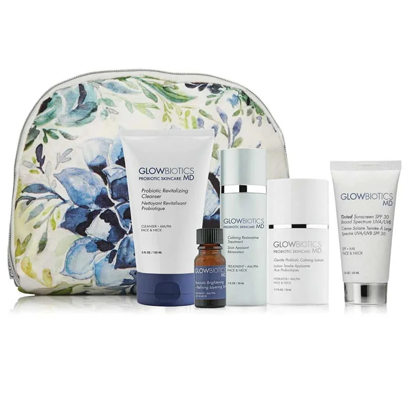 glbv189326 Glowbiotics Sensitive Skin Daily Essentials Kit - Image 1
