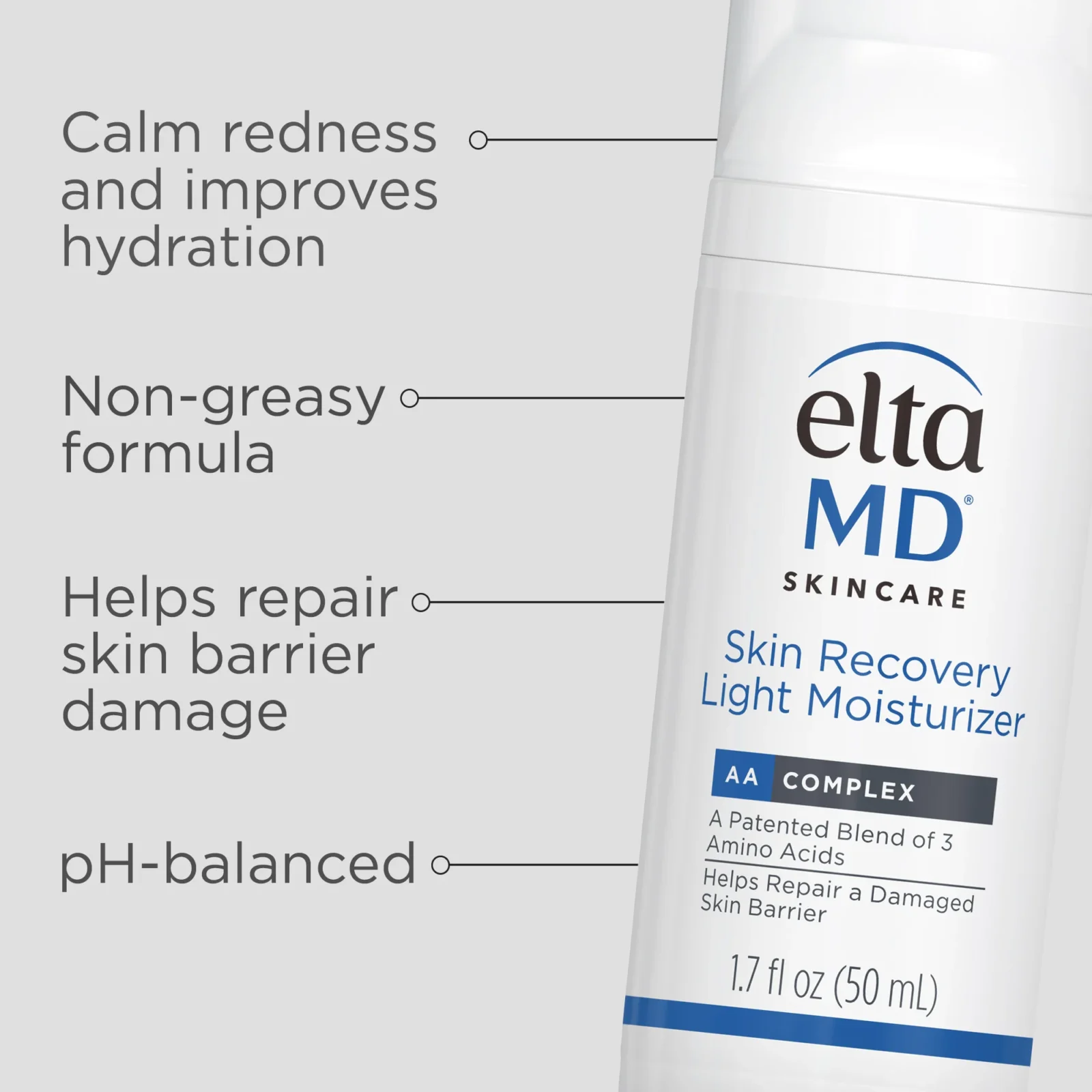 07762A_3 EltaMD Skin Recovery Light Moisturizer - Image 2