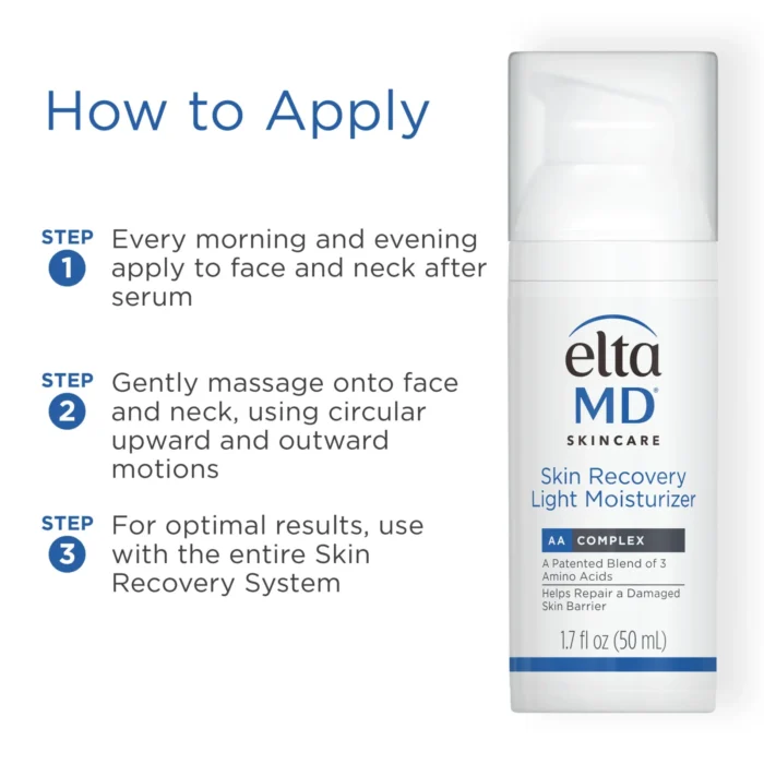 EltaMD Skin Recovery Light Moisturizer - Image 3