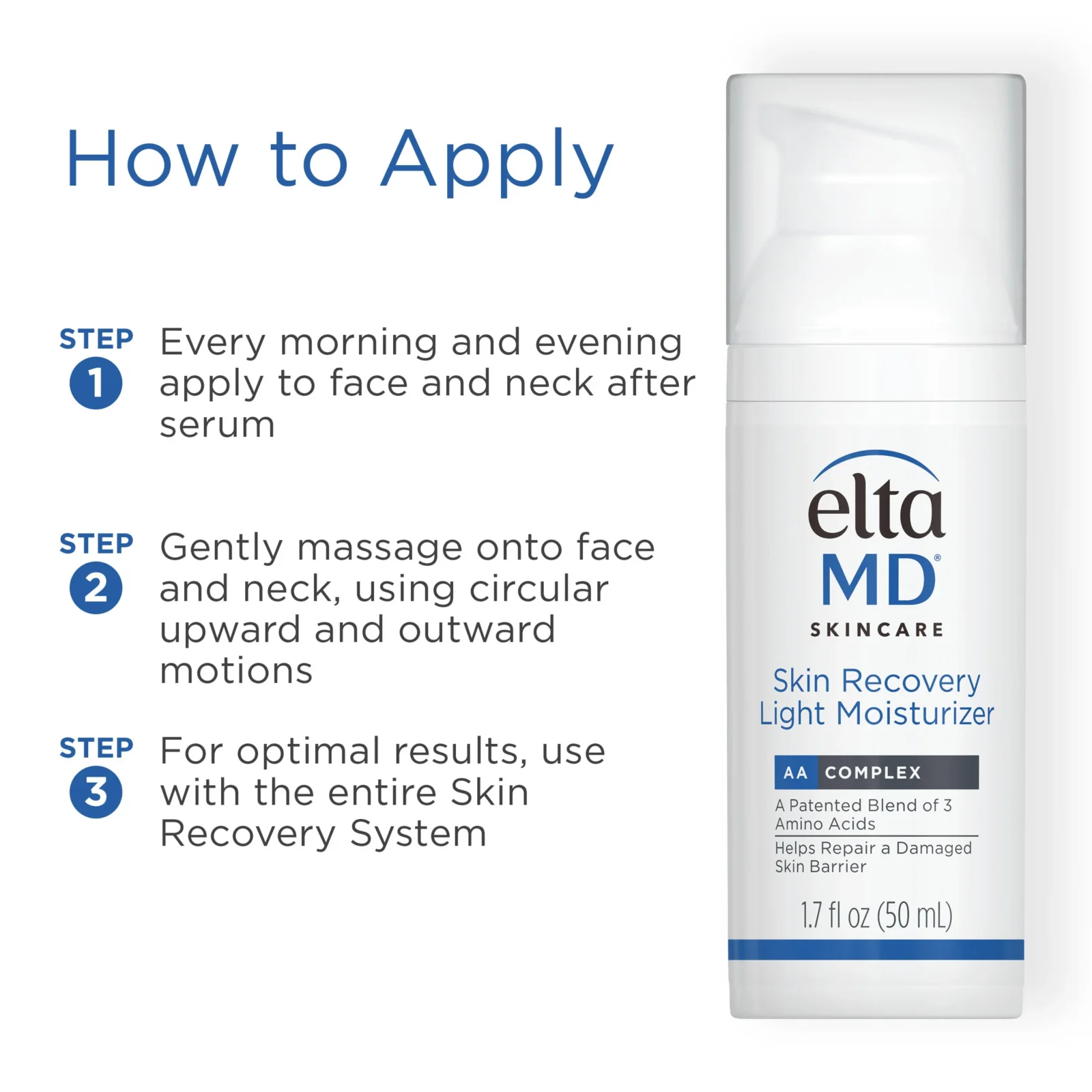 07762A_6 EltaMD Skin Recovery Light Moisturizer - Image 3