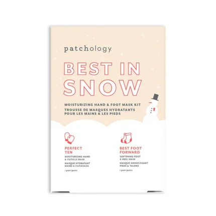 Patchology Best In Snow Moisturizing Foot Booties and Hand Masks