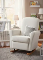 Little Giraffe The Luxe™️ Faux Fur Decorative Nursery Pillow - Image 3