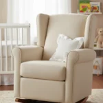 Little Giraffe The Luxe™️ Faux Fur Decorative Nursery Pillow