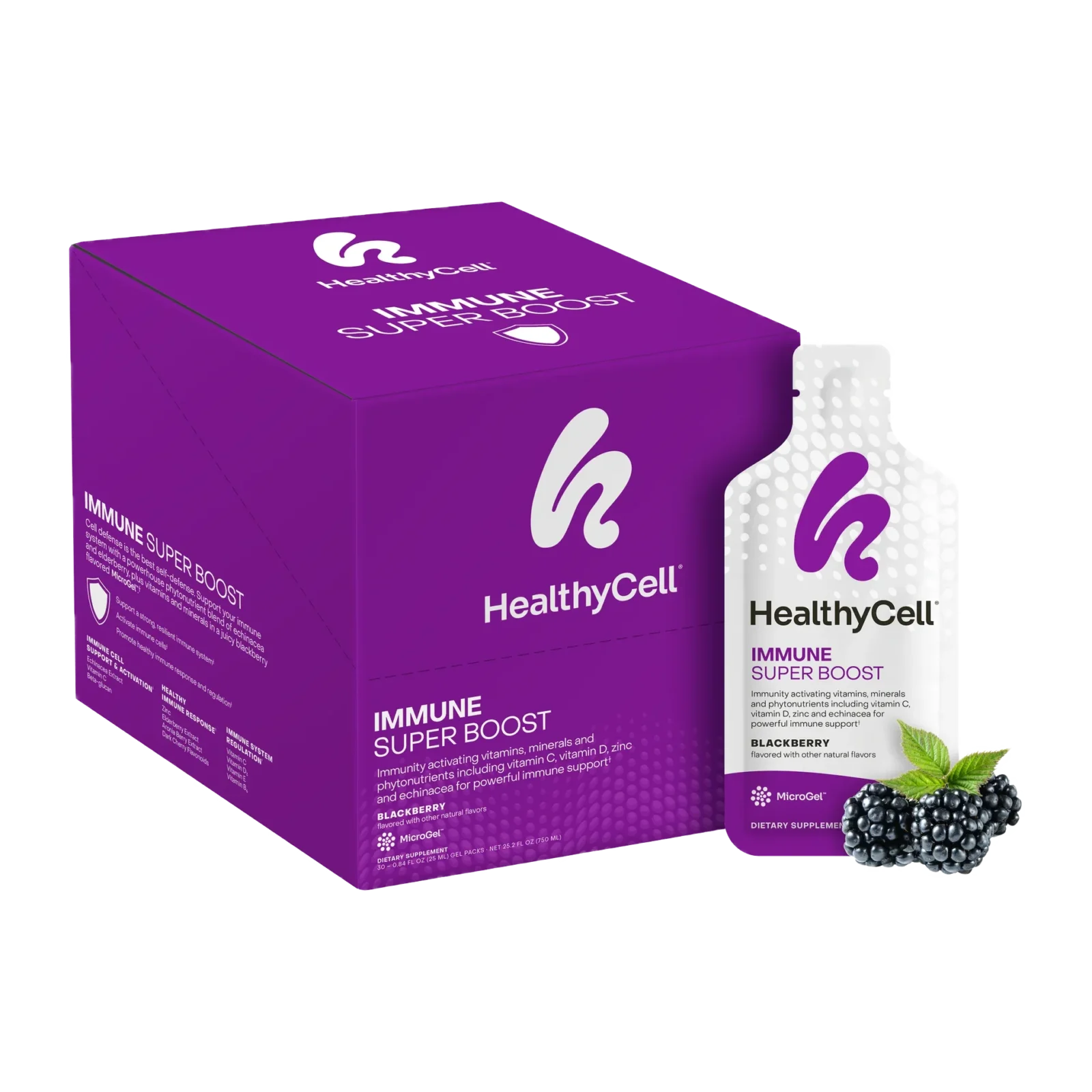 30CT_IMMUNE_BOX_AND_FRUIT HealthyCell IMMUNE SUPER BOOST - Image 1
