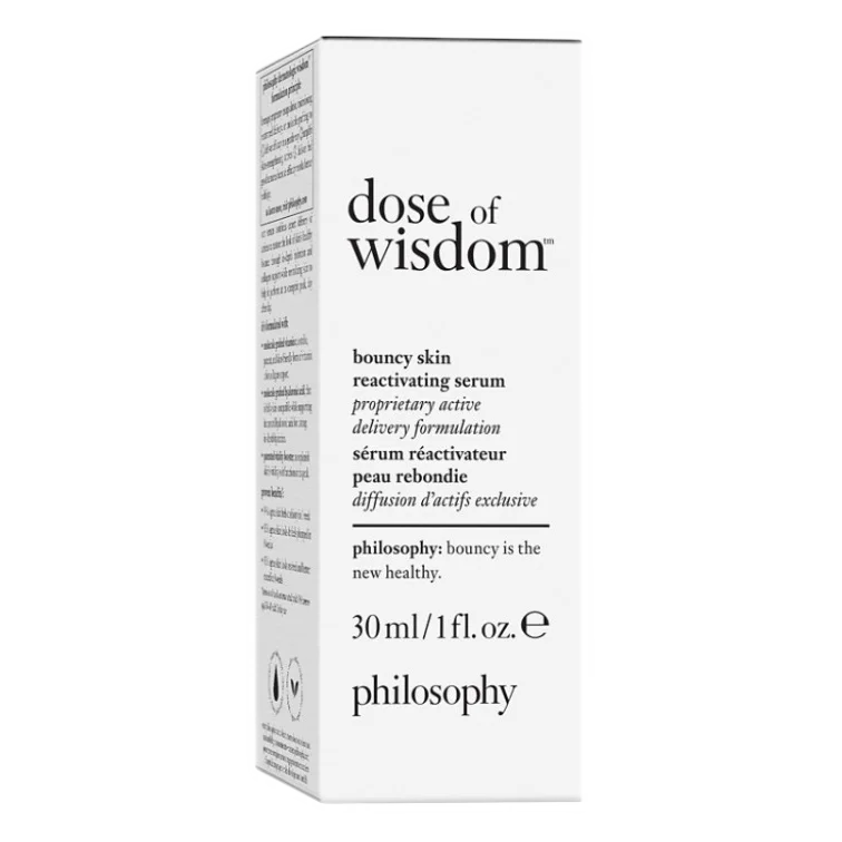99350152330_dose_of_wisdom_outer_packaging Philosophy Dose Of Wisdom Bouncy Skin Reactivating Serum - Image 2