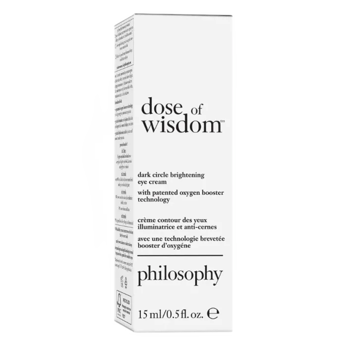Philosophy Dose Of Wisdom Dark Circle Brightening Eye Cream - Image 2