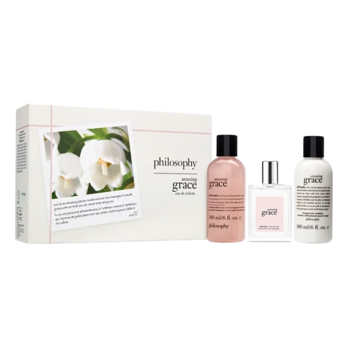 Philosophy Amazing Grace EDT Gift Set Trio - Image 4