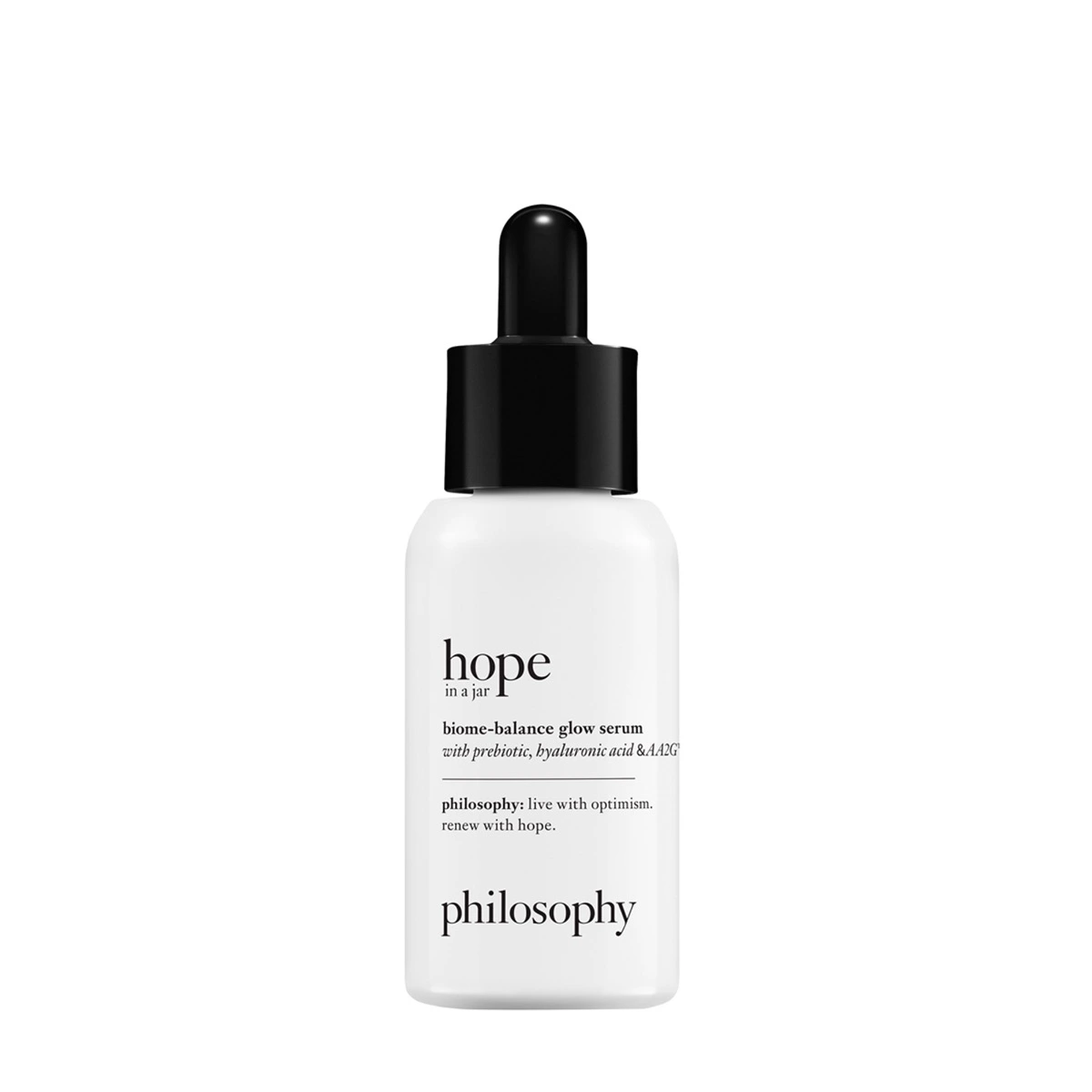 3616301975854 Philosophy Hope In A Jar Biome-Balance Glow Serum - Image 1