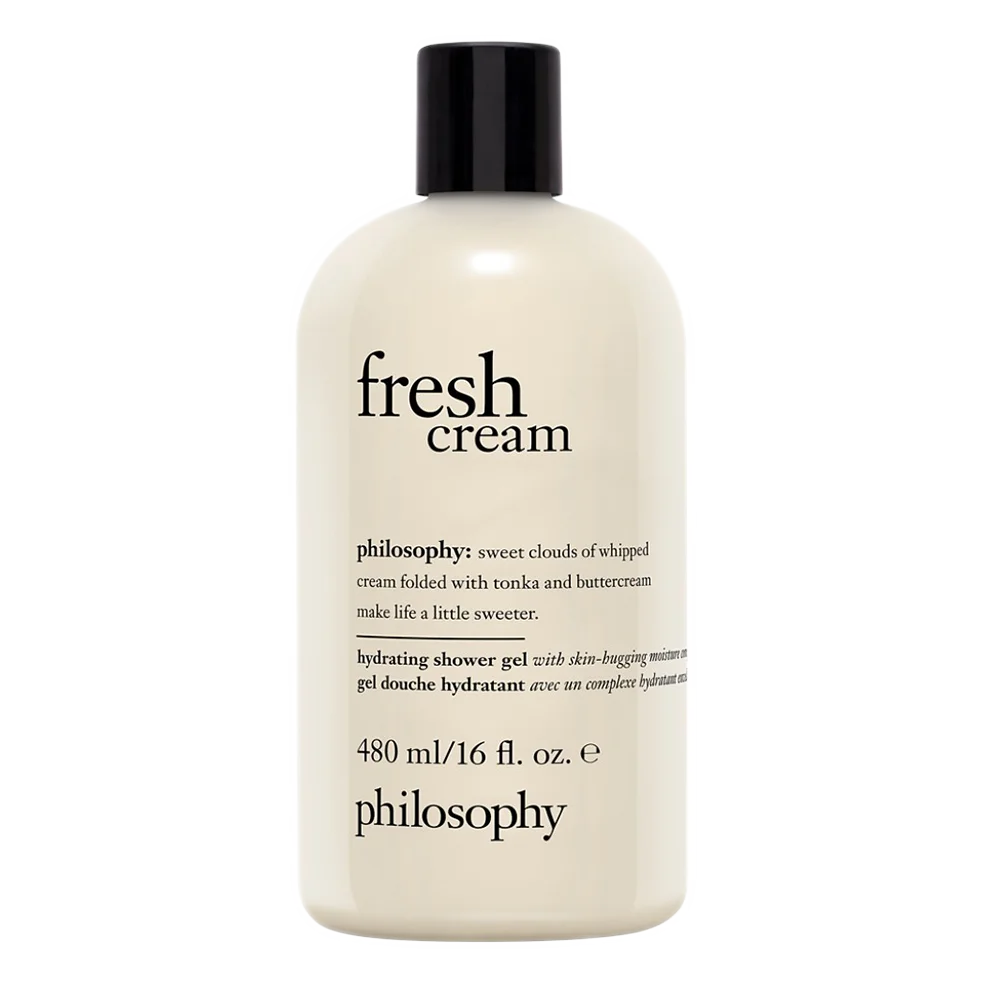 99350136419 Philosophy Fresh Cream Hydrating Shower Gel - Image 1