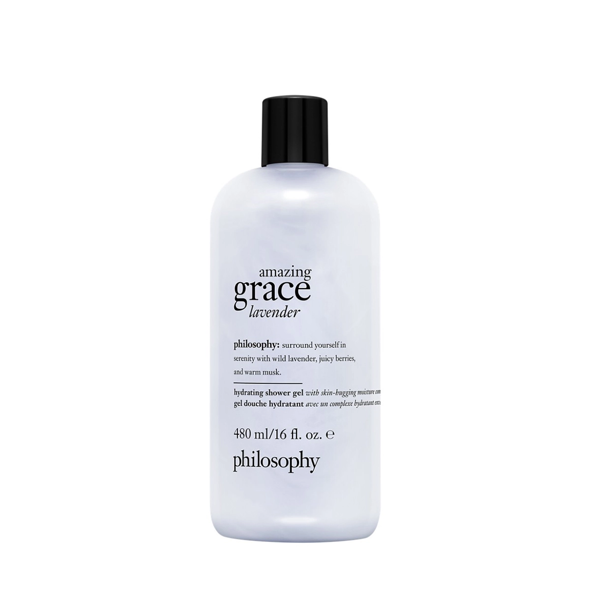 99350200922 Philosophy Amazing Grace Lavender Hydrating Shower Gel - Image 1