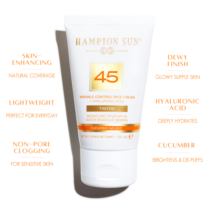 Hampton Sun Tinted SPF 45 Wrinkle Control Face Cream - Image 5