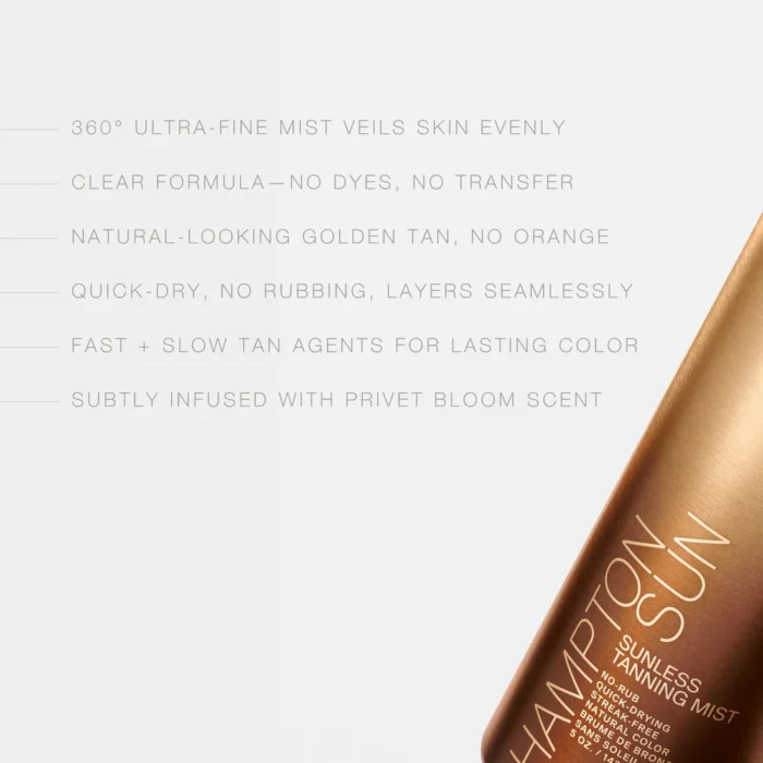 Hampton Sun Sunless Tanning Mist - Image 6