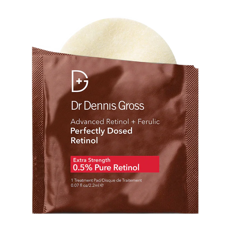 ARF_PDR_ES_RETINOL-IMAGE-1248x1034-WIDE-1_1200x Dr. Dennis Gross Advanced Retinol + Ferulic Perfectly Dosed Treatments (Extra Strength 0.5%) - Image 1