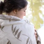 Little Giraffe Luxe™ Willow Eucalyptus Throw - Image 2