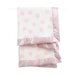 Little Giraffe Powder Plush™ Deluxe Dot Blanket