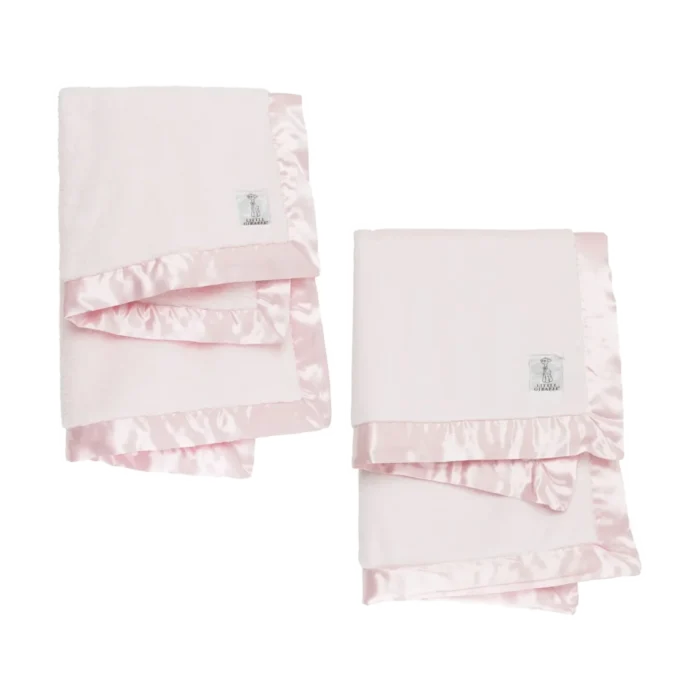 Little Giraffe Baby Girl Blanket Best-Sellers Bundle - Image 1