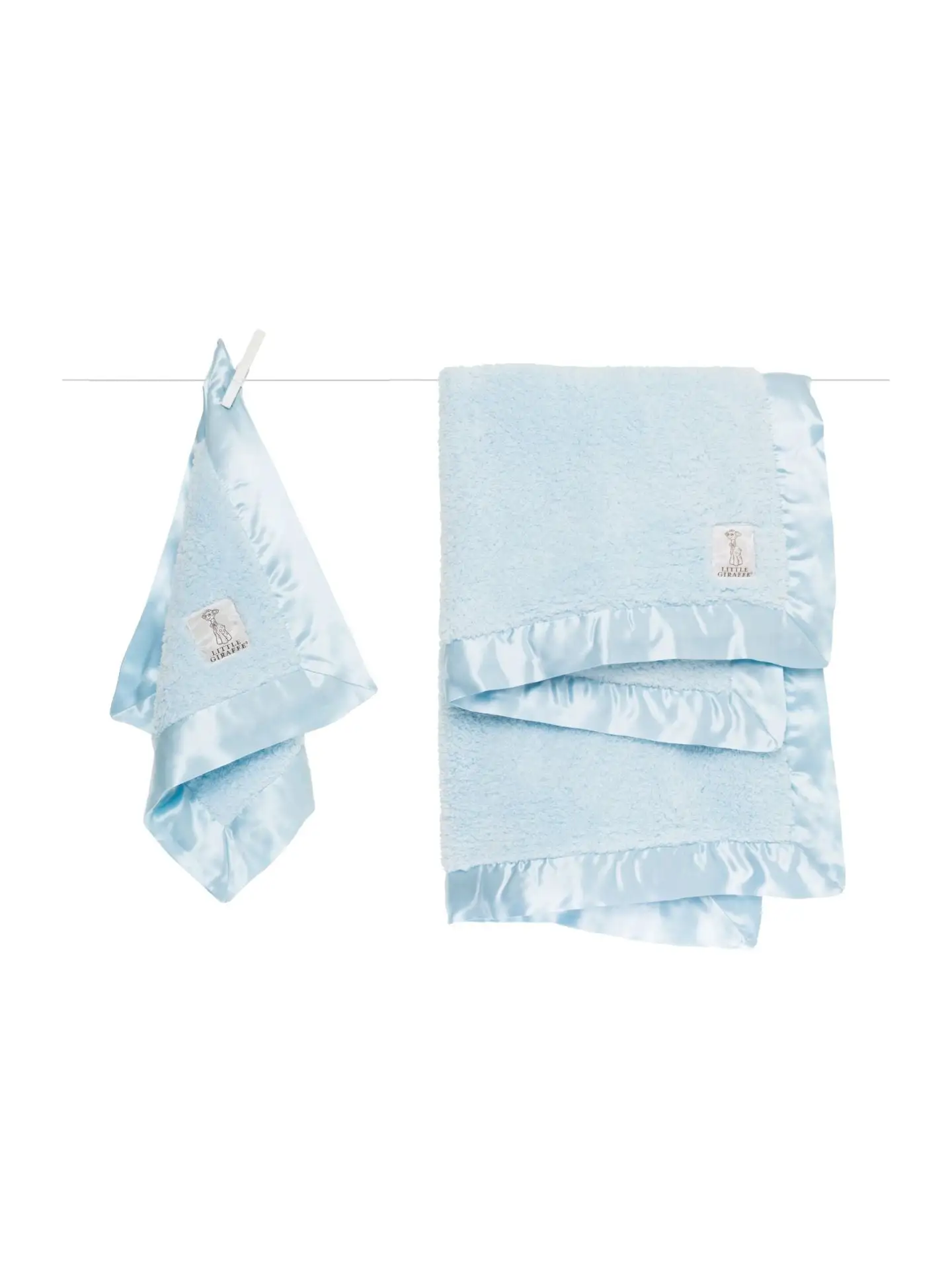 SB-DTC-Chenille-Bundle-Blue-1-2000x Little Giraffe Chenille Baby Boy Blanket Bundle - Image 1