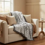 Little Giraffe Luxe™ Shadow Leopard Throw - Image 8