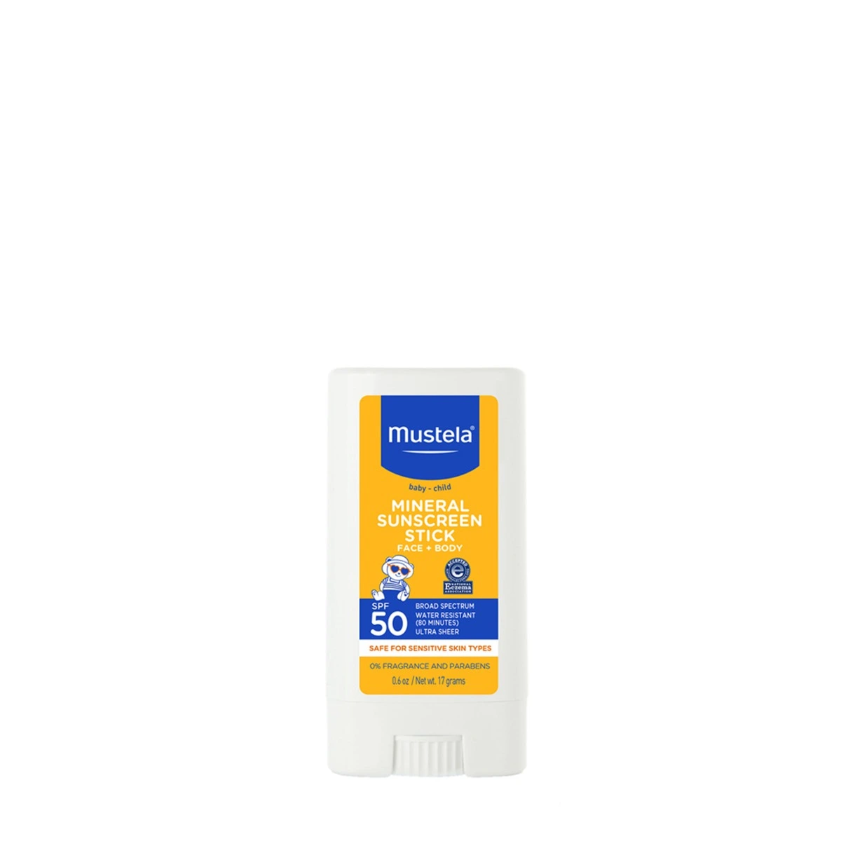 3504100103380_0_1 Mustela SPF 50 Mineral Sunscreen Stick - Image 1
