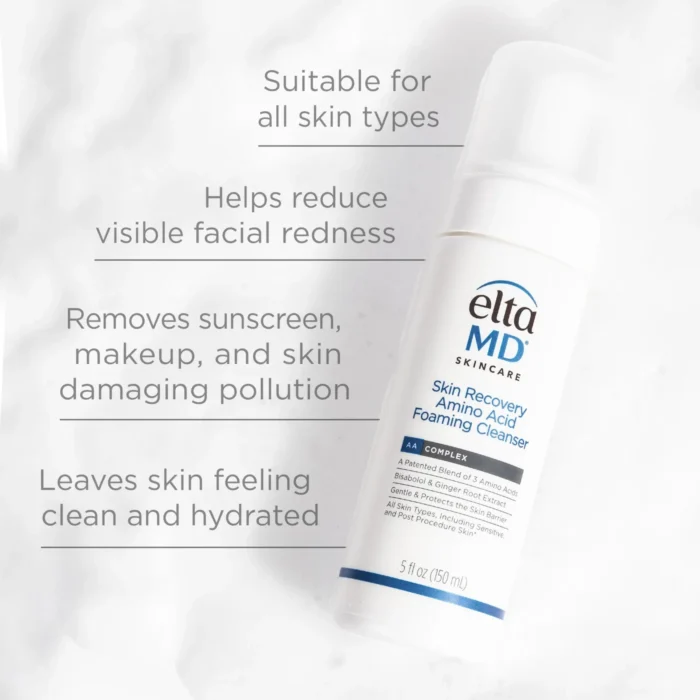 EltaMD Skin Recovery Amino Acid Foaming Cleanser - Image 6