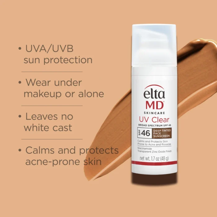 EltaMD UV Clear Deep Tinted Broad-Spectrum SPF 46 - Image 3
