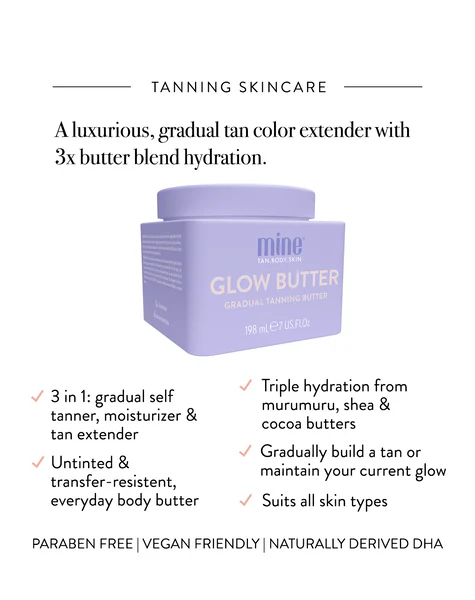 Mine-GlowButter_BodyButter_CallOutCard-Shopify_grande Mine Tan Glow Butter - Image 4