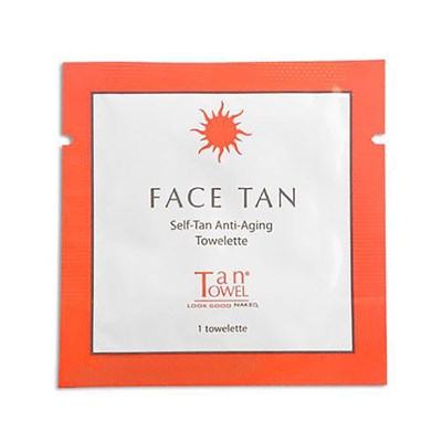 Tan Towel Face Tan Towelettes