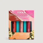 Coola Mineral Liplux Lip Balm SPF30 0.15oz - Trio (Nude Beach, Summer Crush, Firecracker)