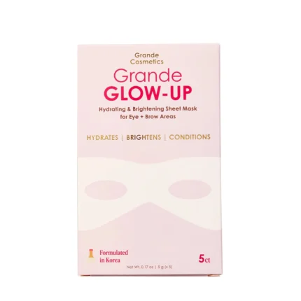 Grande Cosmetics GrandeGLOW-UP Hydrating & Brightening Sheet Mask (5-Pack)