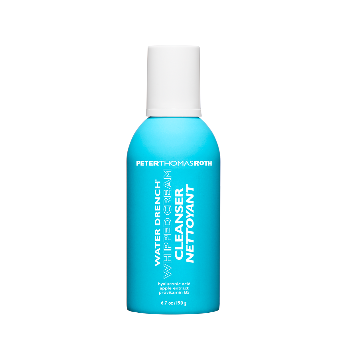 10-01-052-wd-whipped-cream-cleanser-cap-on-noref-300dpi-2000x2000 Peter Thomas Roth Water Drench Whipped Cream Cleanser - Image 1