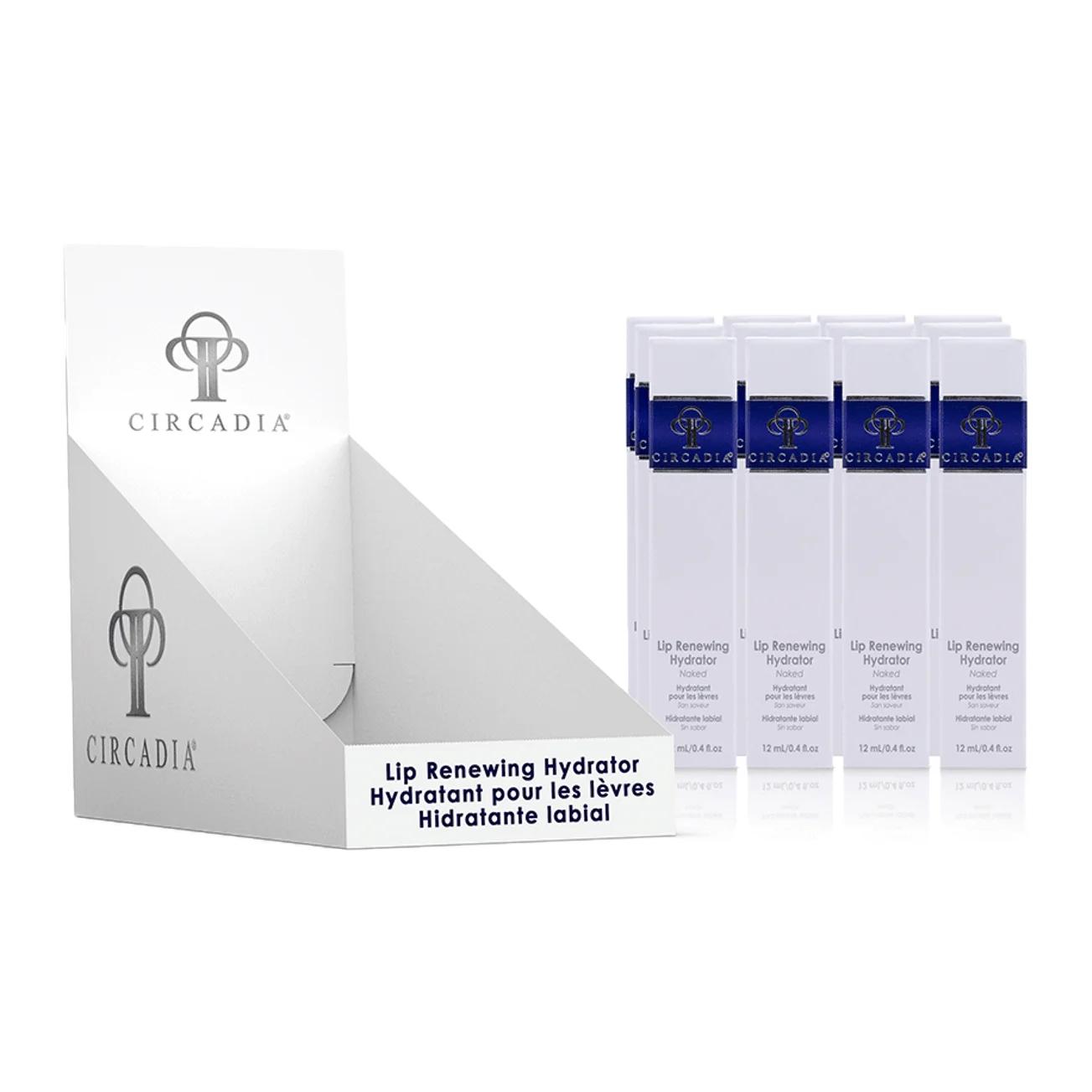 12pack-naked__80819 Circadia Lip Renewing Hydrator - Naked 12 pk - Image 1