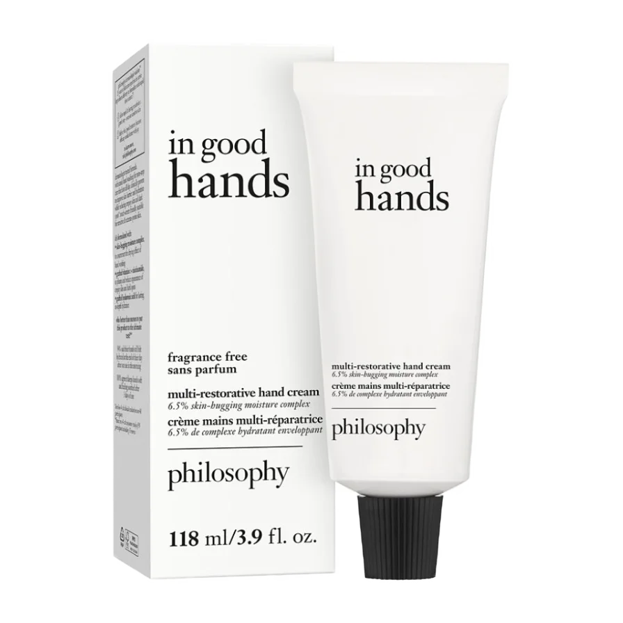 99350198578-2 Philosophy In Good Hands Multi-Restorative Hand Cream - Fragrance Free - Image 2