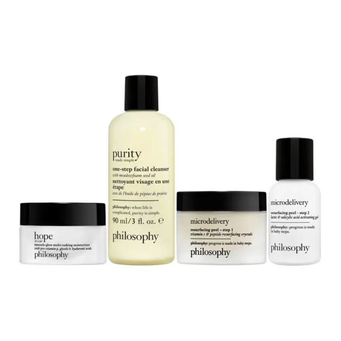 Philosophy Glow All The Way For Hydrated, Smooth & Radiant Skin 4-Piece Gift Set - Image 2