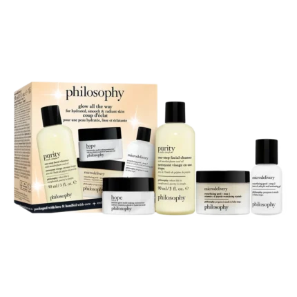 Philosophy Glow All The Way For Hydrated, Smooth & Radiant Skin 4-Piece Gift Set