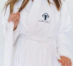 Circadia Luxury Robe with Circadia's Iconic Blue Piping - Image 3