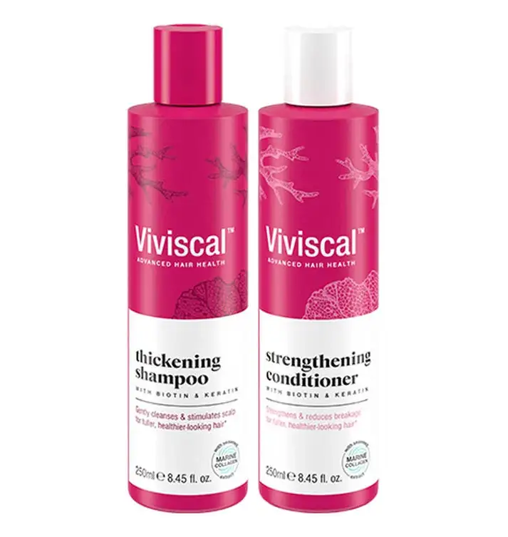 VIV-696-Website-PDP-Shampoo-Conditioner-Bundle-Final-Image-1-472x498-803f73f7-707b-42b9-b091-53b7f84a45e9 Viviscal Thickening Shampoo And Strengthening Conditioner Collection - Image 1
