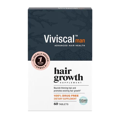 Viviscal-Man-Supplement-60ct-Box-Updated-Packaging-2 Viviscal Men's Hair Growth Supplements - Image 1
